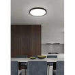 Plafoniera Trio DRACO plastic, alb, negru, LED, 30W, 2300-3000-4000K, 4000Lm - R65891932