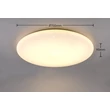 Plafoniera Trio NANDO plastic, alb, LED, 42W, 2700-4000-6000K, 5200Lm - R65941101
