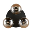Plafoniera Trio DIVINA metal, sticla, negru, chihlimbar, E14 - R66643013