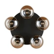 Plafoniera Trio DIVINA metal, sticla, negru, chihlimbar, E14 - R66645013