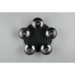 Plafoniera Trio DIVINA metal, sticla, negru, fumuriu, E14 - R66645054