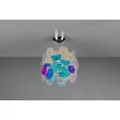 Plafoniera Trio IRIDE metal, plastic, crom, transparent, E27 - R66711053