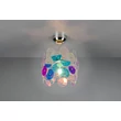 Plafoniera Trio IRIDE metal, plastic, crom, transparent, E27 - R66711053