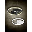 Lampa cu ventilator Trio BORGHOLM metal, alb, LED, 2700K-6500K, 30W, 3500lm - R67083131