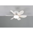 Corp de iluminat cu ventilator Trio LUND plastic, alb, LED, 8W, 850lm, 2700K-6500K - Trio-R67462131