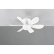 Corp de iluminat cu ventilator Trio LUND plastic, alb, LED, 8W, 850lm, 2700K-6500K - Trio-R67462131