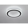 Plafoniera Trio GLACE metal, plastic, negru, alb, LED, 21.5W, 2700-6500K, 2600Lm - R67681132
