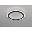 Plafoniera Trio GLACE metal, plastic, negru, alb, LED, 21.5W, 2700-6500K, 2600Lm - R67681132