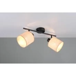 Plafoniera Trio AIMEE metal, natur, negru, bej, E14 - R81852036