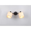 Plafoniera Trio AIMEE metal, natur, negru, bej, E14 - R81852036