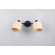Plafoniera Trio AIMEE metal, natur, negru, bej, E14 - R81852036