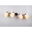 Plafoniera Trio AIMEE metal, natur, negru, bej, E14 - R81854036