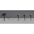 Lampa de decor Trio OBIDOS metal, negru, LED, 0.5W, 35lm, 4000K, IP44 - Trio-R83256332
