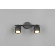 Plafoniera Trio NANCY metal, negru, GU10 - R86262032