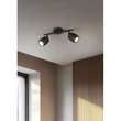 Plafoniera Trio NANCY metal, negru, GU10 - R86262032