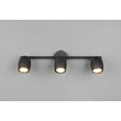 Plafoniera Trio NANCY metal, negru, GU10 - R86263032