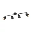 Plafoniera Trio NANCY metal, negru, GU10 - R86264032