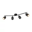 Plafoniera Trio NANCY metal, negru, GU10 - R86264032