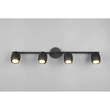 Plafoniera Trio NANCY metal, negru, GU10 - R86264032