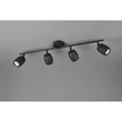Plafoniera Trio NANCY metal, negru, GU10 - R86264032