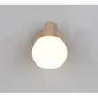 Aplica de perete Trio BOBA metal, sticla, bej, alb, E14 - R86371743