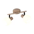 Plafoniera Trio BOBA metal, sticla, bej, alb, E14 - R86372043