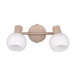 Plafoniera Trio BOBA metal, sticla, bej, alb, E14 - R86372043