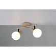 Plafoniera Trio BOBA metal, sticla, bej, alb, E14 - R86372043