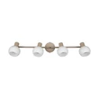 Plafoniera Trio BOBA metal, sticla, bej, alb, E14 - R86374043