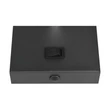 Aplica de perete Trio JACK metal, sticla, negru, fumuriu, E27 - R86421732