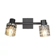 Plafoniera Trio JACK  metal, sticla, negru, fumuriu, E27 - R86422032