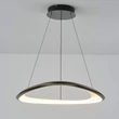 Pendul Zuma Getafe metal,plastic,negru,alb,LED,3000K,34W,40000Lm - ZU-MD3888-1S-3BCT