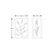 Aplica de perete Zuma Spring metal, cristale,auriu,transparent,G9 - ZU-W0578-01A-B5V7