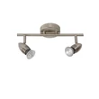 Plafoniera tip spot Lucide CARO-LED metal crom satinat GU10-LED IP20 - 13955/10/12