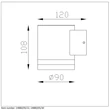 BASCO-LED - Lucide-14880/05/30 - Aplica de perete