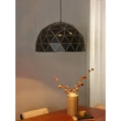 Pendul Lucide OTONA metal negru E27 IP20 - 21409/60/30
