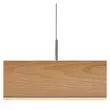 Pendul Lucide SYTZE lemn lemn deschis crom satinat LED IP20 - 48450/32/72