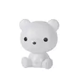 Veioza copii Lucide DODO Bear plastic alb LED IP20 - 71590/03/31