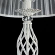 Lampadar Maytoni GRACE organza alb 1x E14 - ARM247-11-G