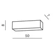 ARCHO - AZzardo - AZ-AX6068-36W-CH - Aplica de perete