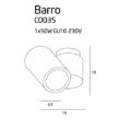 BARRO - Maxlight-C0035 - Plafoniera