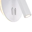 Aplica de perete Maytoni IOS 176 aluminiu alb 1x LED - C176-WL-01-6W-W