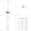 Pendul Eglo MUMBLES E27 IP20 - 43811