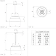 Pendul Eglo CONTRISA E27 - 900379