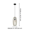 Pendul Eglo BAJAZZARA E27 - 900502