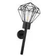 Aplica exterior Globo HORACE otel inoxidabil negru E27-LED IP44 - 31355W