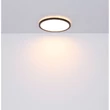 Plafoniera baie Globo SAPANA plastic negru LED IP44 - 41562-18B