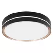 Plafoniera Globo MANNI metal negru LED IP20 - 41759-24