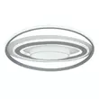 Plafoniera Globo LEOLA aluminiu alb LED IP20 - 48016-60