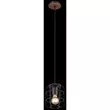 Pendul Globo WILLA metal negru E27 IP20 - 54037H